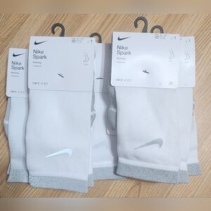 Nike Spark Running Cushioned Crew Socks Dri Fit